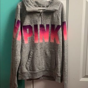 VS Pink Quarter Zip